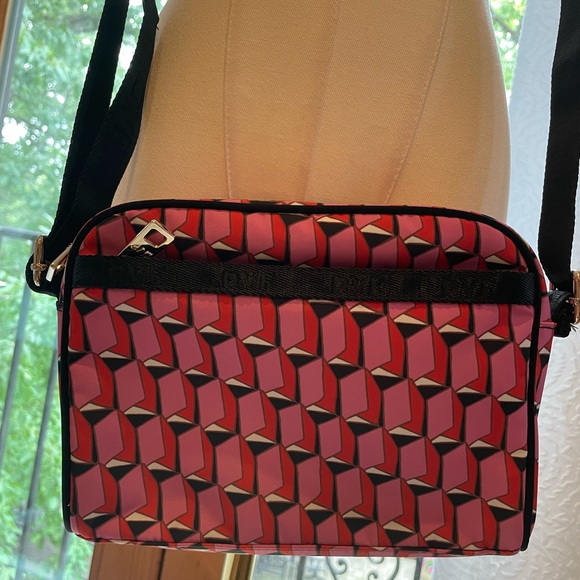 Diane Von Furstenberg Pink Geometric Crossbody Bag DVF for Target - Picture 3 of 12